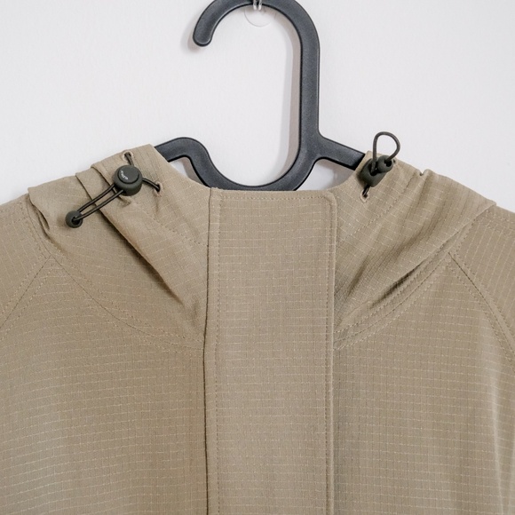 NWT Olive Athleta Boundless Popover Cropped Hoodie Women's Small - Picture 6 of 10